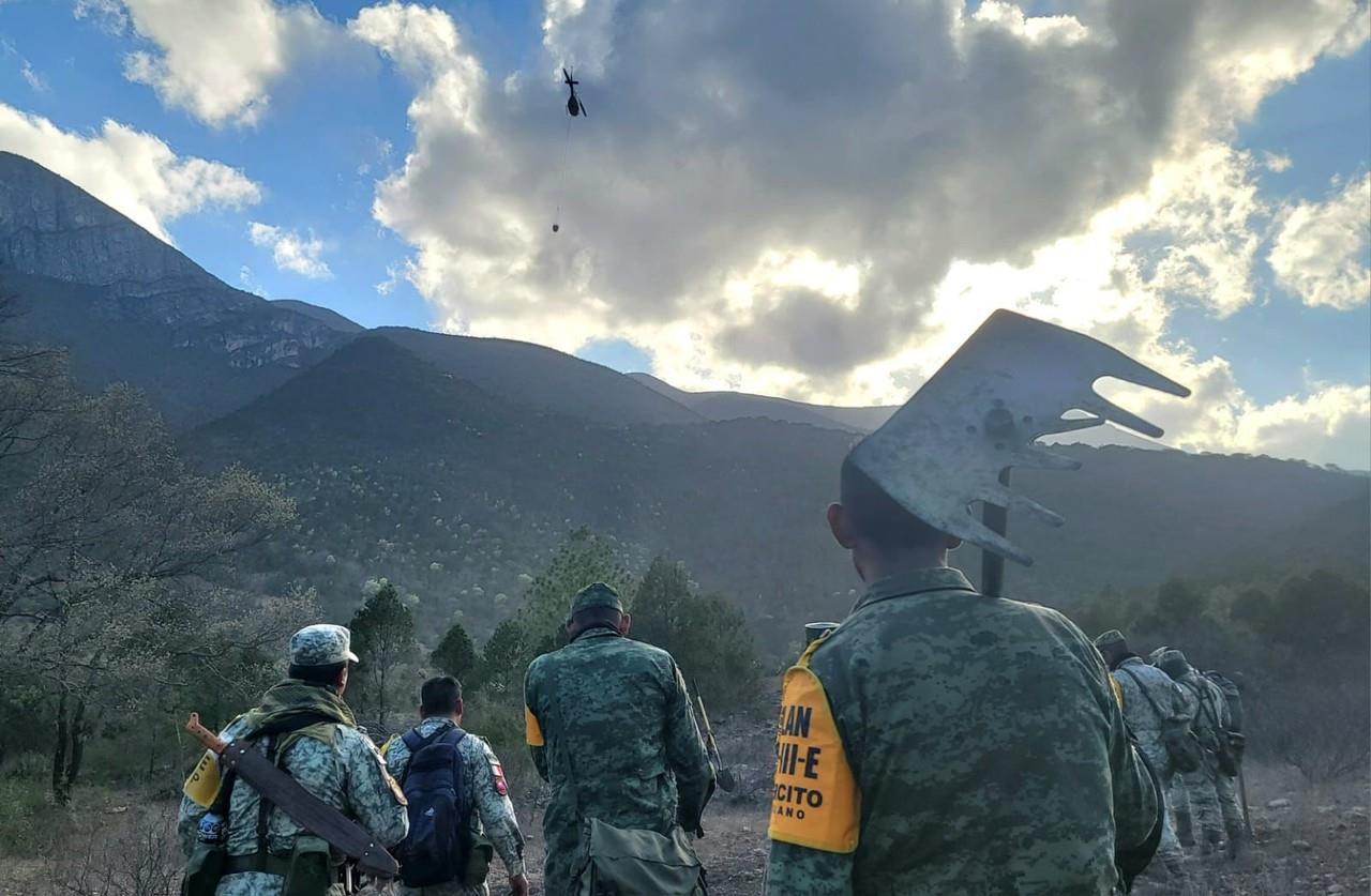 110 hectáreas han sido consumidas por el fuego en la sierra de Zaragoza. Foto: PCNL.