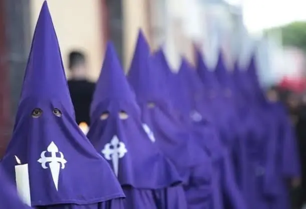 Procesión del silencio en Viesca, Coahuila. Foto de Viesca Pueblo Mágico.