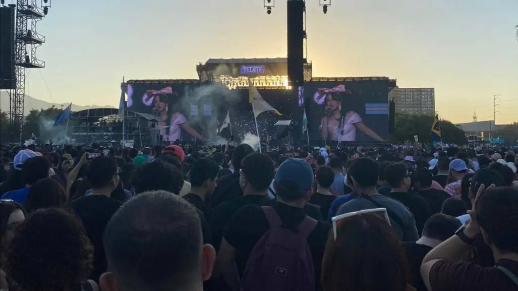 ‘Ruge’ Belanova en su regreso a los escenarios en el Festival Pa’l Norte (VIDEO)