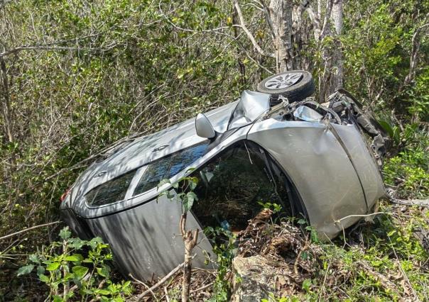 Terminan abruptamente su paseo a Celestún por un accidente