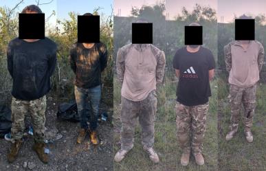 Fuerza Civil detiene a 5 personas armadas en carretera a Reynosa