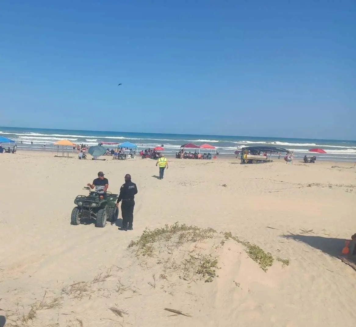 Seguridad garantizada para vacacionistas en La Pesca