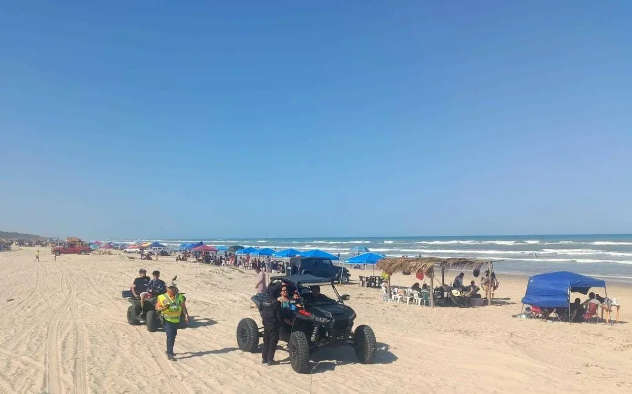 Seguridad garantizada para vacacionistas en La Pesca