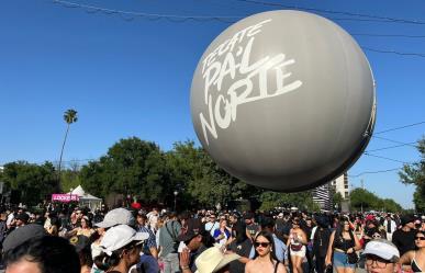 Sorprende Jay de la Cueva en escenario de Tecate Pal’ Norte junto a Belanova