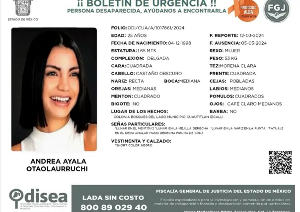 Desaparece ex concursante de Acapulco Shore en Edomex