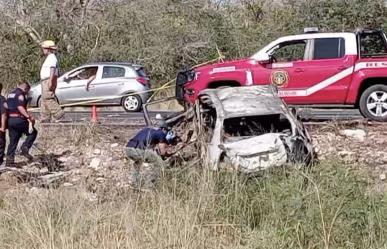 Tragedia en viernes santo: mueren dos personas calcinadas en la Mérida-Progreso