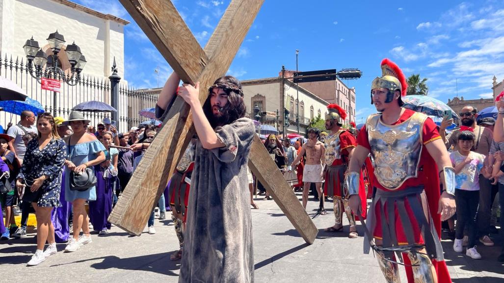 Actor de 23 años interpretó a Jesús en Viacrucis más popular en Durango