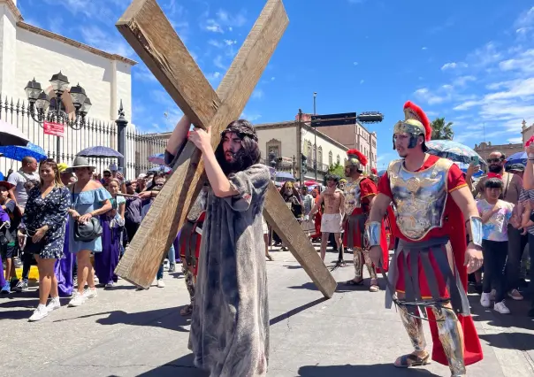 Actor de 23 años interpretó a Jesús en Viacrucis más popular en Durango