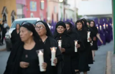 Viernes Santo en Viesca, tradiciones religiosas sorprenden a visitantes