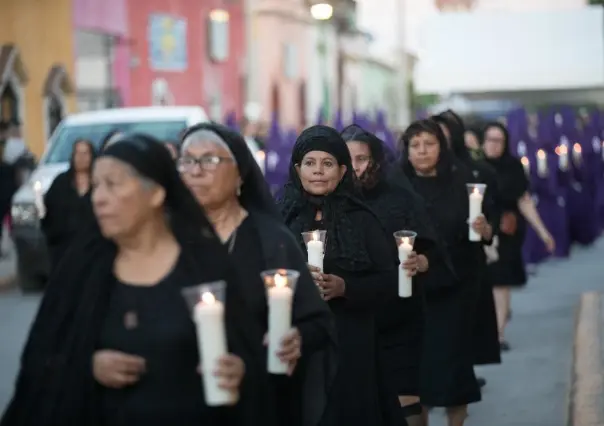 Viernes Santo en Viesca, tradiciones religiosas sorprenden a visitantes