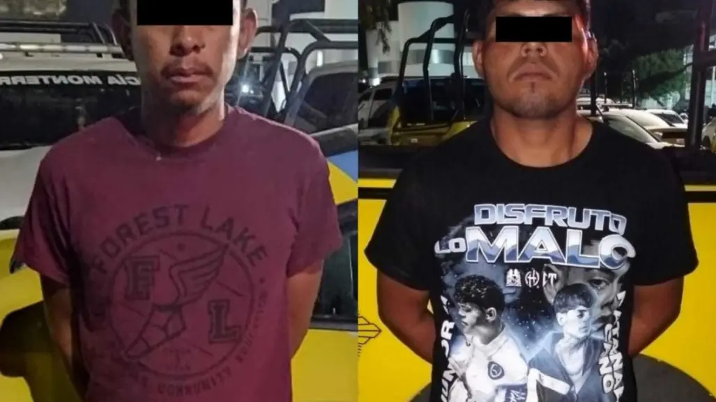 Arrestan a dos hombres con droga en área del Mercado Juárez