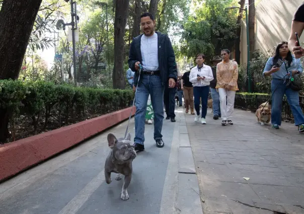 En Caminata Perruna: Martí Batres destaca reformas a la Ley de Protección Animal