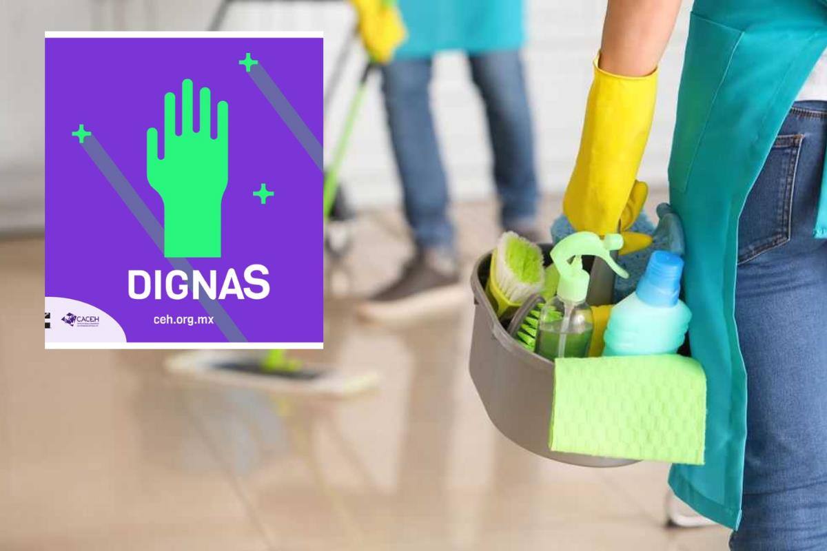 Trabajadora del hogar: Conoce DIGNAS y conoce tus derechos laborales.      Foto: Especial