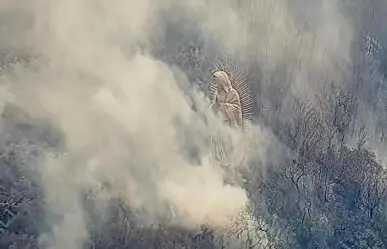 Garantizan seguridad a peregrinos en su paso por Ocuilan, pese a incendios