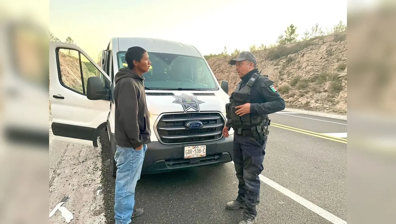 El joven de 23 años fue trasladado a un albergue en donde se le hidrató y alimentó. Foto: Especial/POSTAMX.