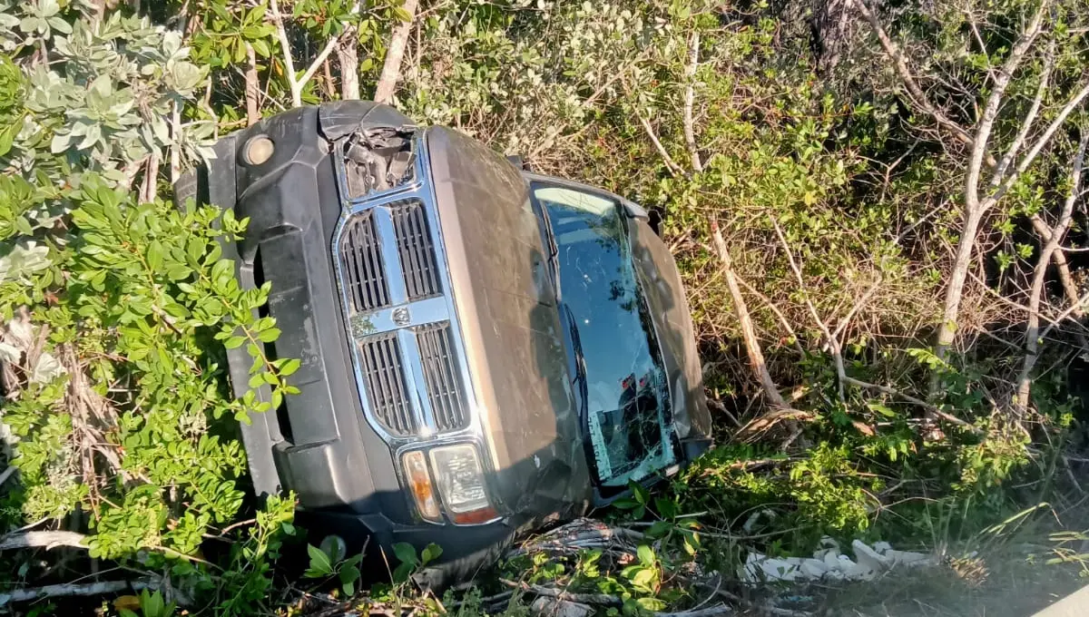 El accidente terminó solo con daños materiales Fotos: Cortesía