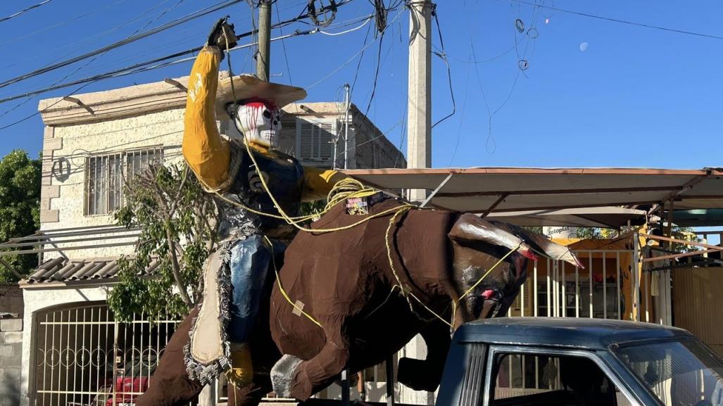 Realizan en el barrio de Trincheras la fiesta de la Quema de Judas