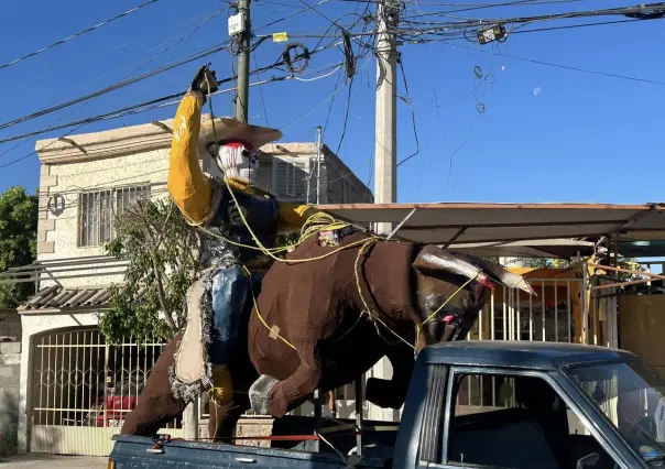 Realizan en el barrio de Trincheras la fiesta de la Quema de Judas