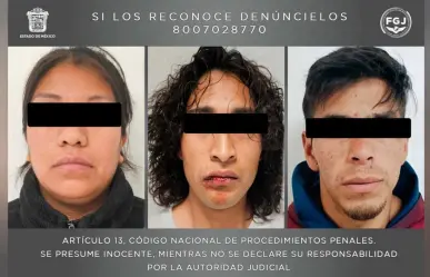 Caen tres por secuestro agravado en Toluca