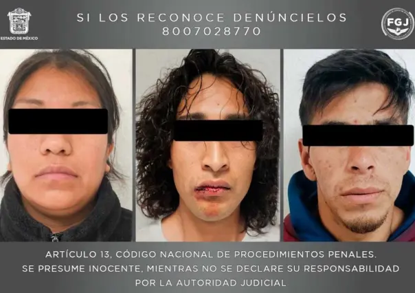 Caen tres por secuestro agravado en Toluca