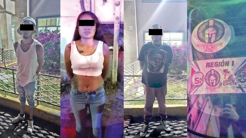 Detienen a tres miembros de La Chokiza en Ecatepec