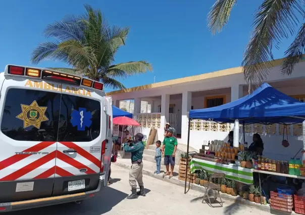 Explosión de un tanque de gas deja dos hombres heridos en Chelem