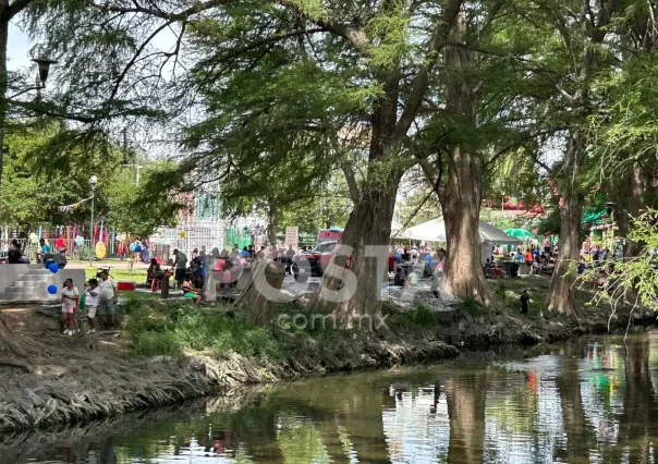 Viven regios Domingo de Pascua en familia en el Río La Silla