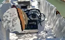 Abuelito resulta herido tras colisión de su lancha en Isla Cervera, Progreso