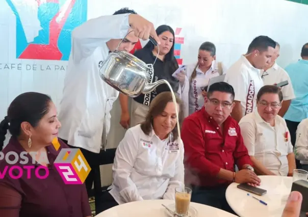 Rocío Nahle arranca su campaña en medio de abucheos en Boca del Río, Veracruz