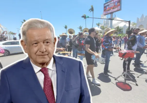 Esto dijo AMLO sobre polémica por bandas en Mazatlán