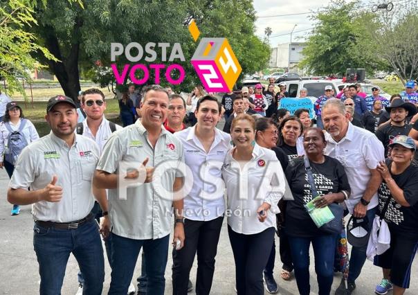 Arranca César Garza Arredondo su campaña rumbo a la alcaldía de Apodaca