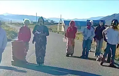 Enmascarados en carretera a Galeana asustan a familias regias (VIDEO)