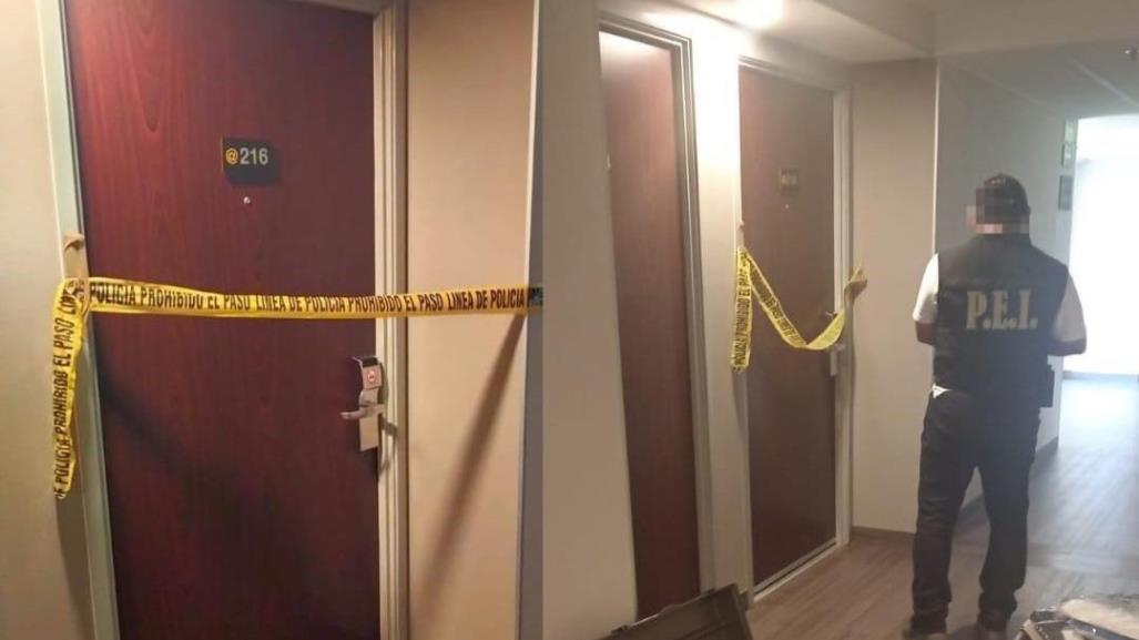 Investigan doble presunto suicidio en hotel de Mérida