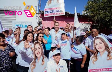 Cecilia Patrón Laviada recorre Mérida en busca de cambios positivos