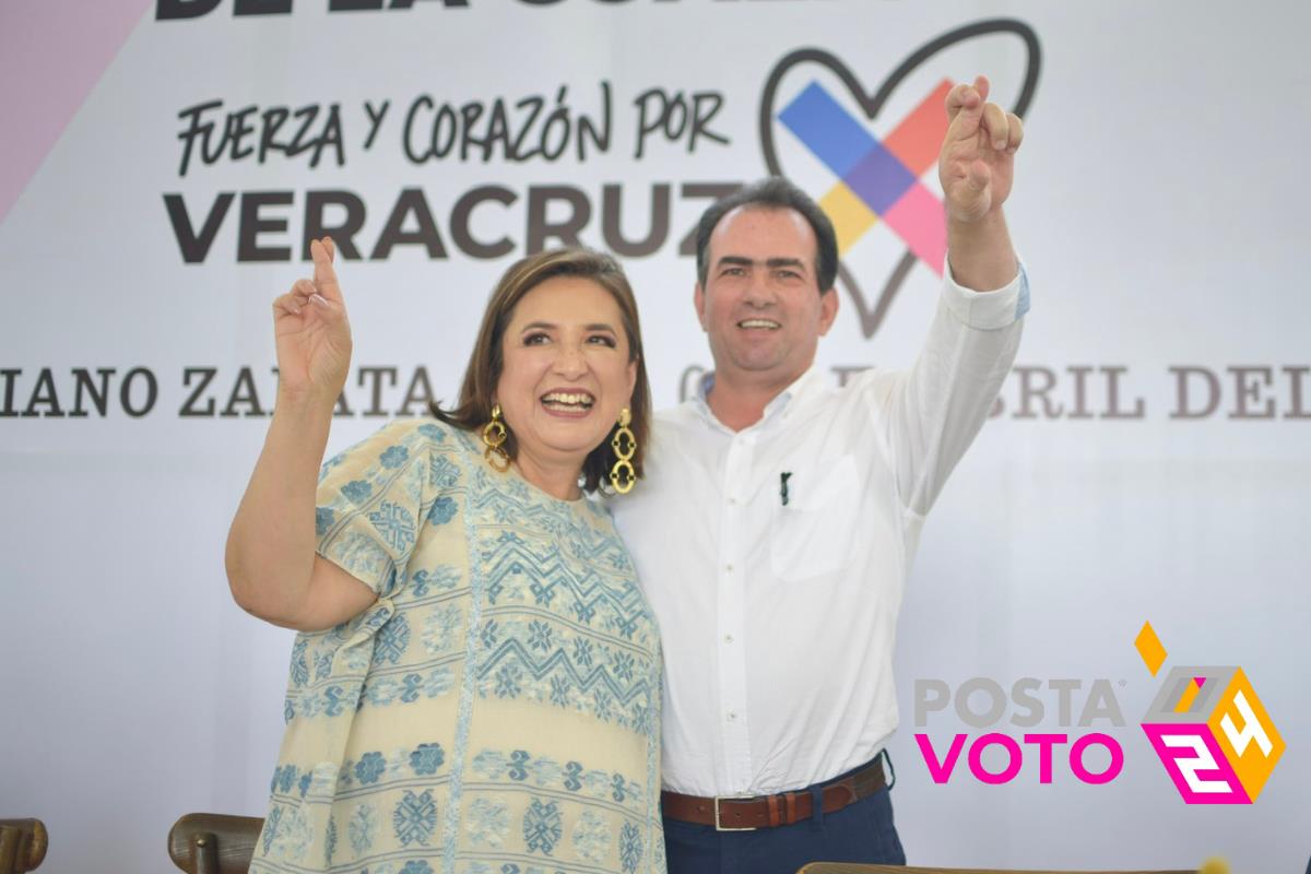 Respalda Xóchitl Gálvez arranque de campaña de José Yunes en Veracruz Foto: X @Pepe_Yunes