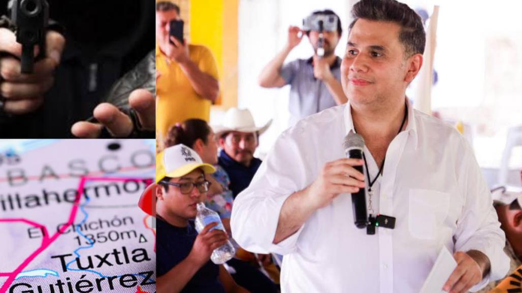 Roban camioneta al equipo de campaña de William Ochoa en Chiapas