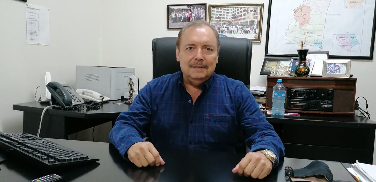 José Arredondo Cortez, vocal ejecutivo del Registro Federal de Electores. Foto: Francisco Tapia