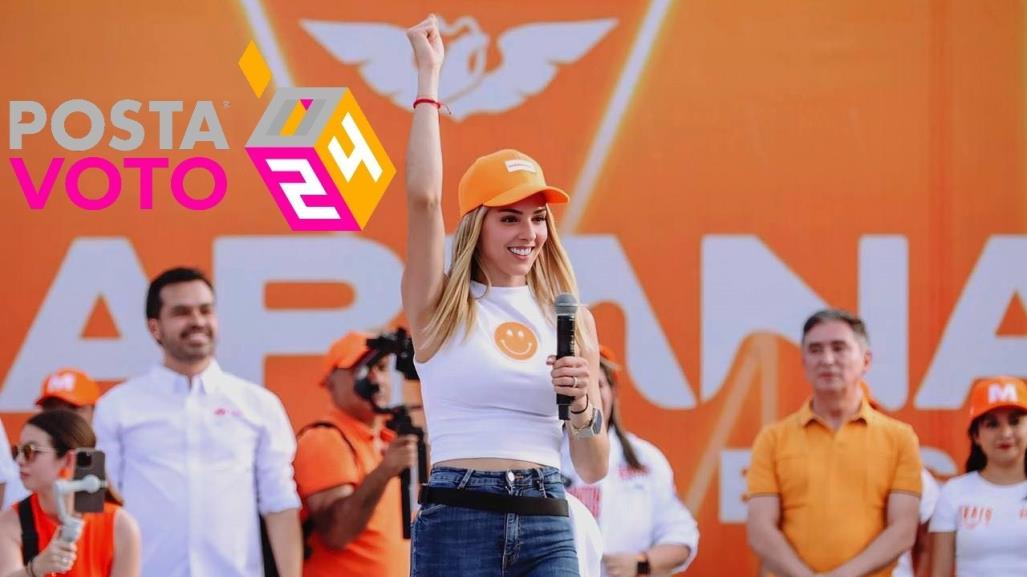 Mariana Rodríguez lidera encuesta por la alcaldía de Monterrey