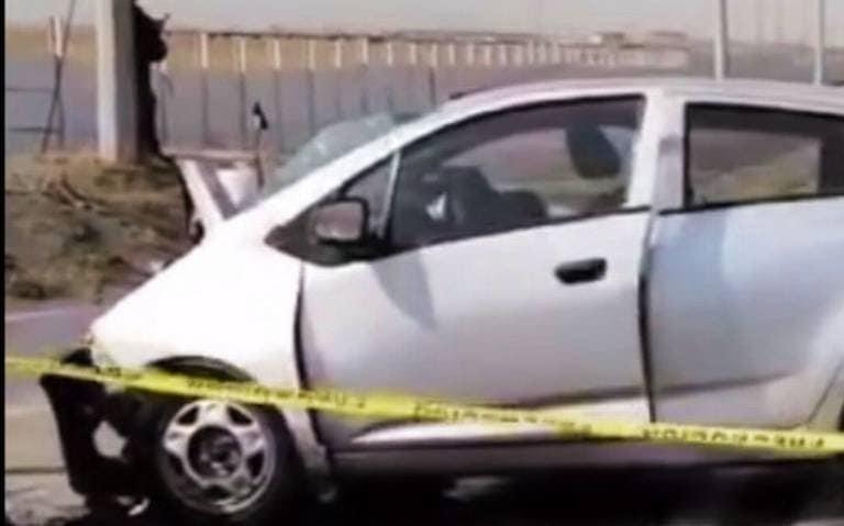 Muere conductora en choque en el Circuito Exterior Mexiquense