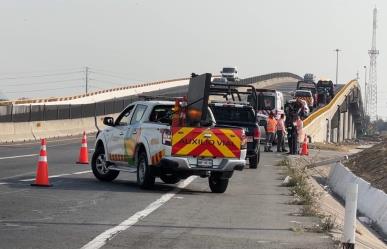 Muere conductora en choque en el Circuito Exterior Mexiquense