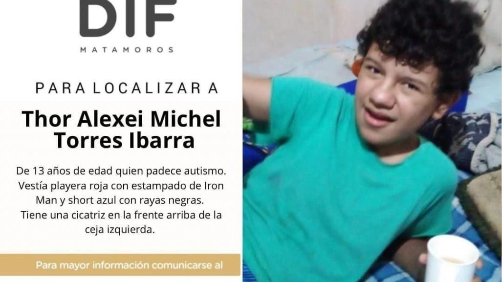 Localizan en Tampico a niño que se encontraba extraviado en Matamoros