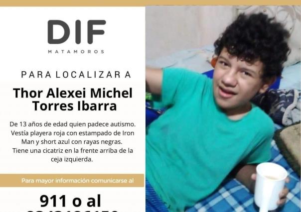 Localizan en Tampico a niño que se encontraba extraviado en Matamoros