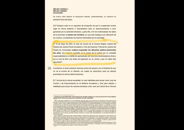 Alcalde de Reynosa, sujeto a proceso penal y es prófugo de la justicia: Tribunal