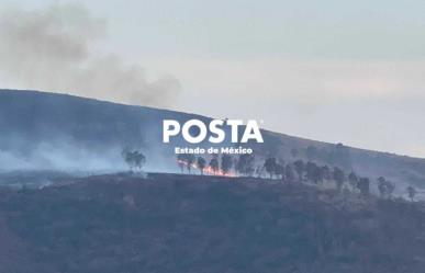 Cero y van tres...otra vez se incendia la Sierra de Guadalupe en Tlalnepantla