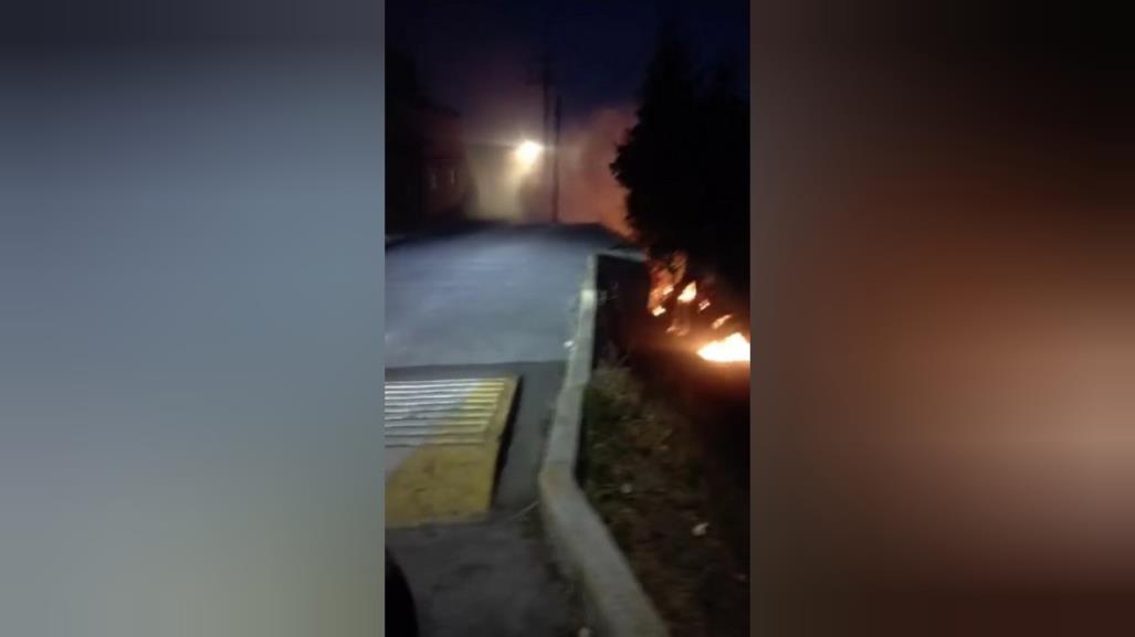 Otro incendio en Chimalpa Naucalpan