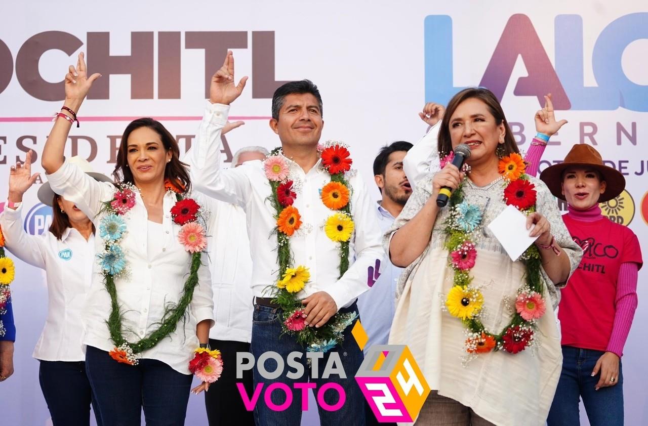 Pide Xóchitl Gálvez a la sociedad que no se deje engañar, asegura no retirarán beneficios sociales  Foto: Equipo de campaña