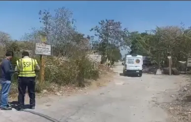 Hallan cuerpo sin vida en un terreno a la salida de Caucel Mérida