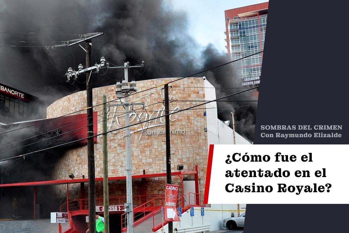 De acuerdo con grabaciones de las cámaras de seguridad, entre 12 y 14 hombres armados, que viajaban en cuatro vehículos, irrumpieron el Casino Royale y empezaron a destruir algunas de las máquinas. Foto. POSTA.