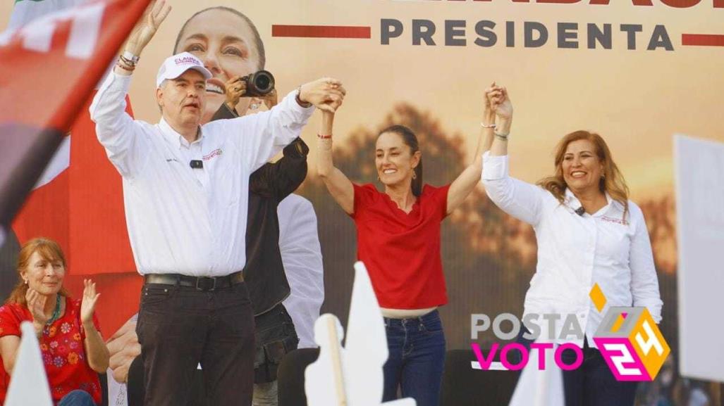 Claudia Sheinbaum se consolidó en su primer mes de campaña: Waldo Fernández