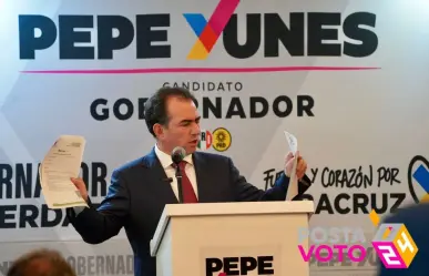 Presenta Pepe Yunes denuncias ante la FGR contra Rocío Nahle